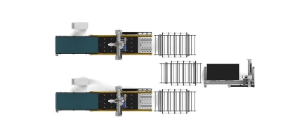 藍象數控一拖二智能開料工作站的加工優勢有哪些？